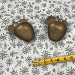 Brass Fruit Trinkets  5” By 3”  Each  $30