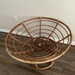 Bamboo Papasan Round Chair Frame