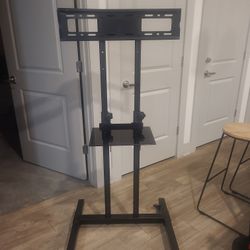 rolling computer stand/portable T.V.  mount