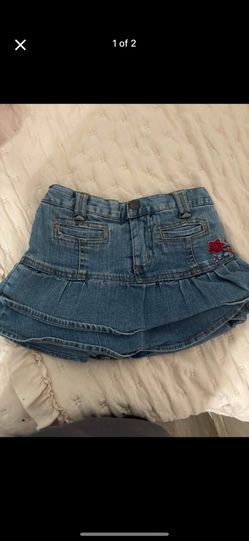 vintage kids mini skirt