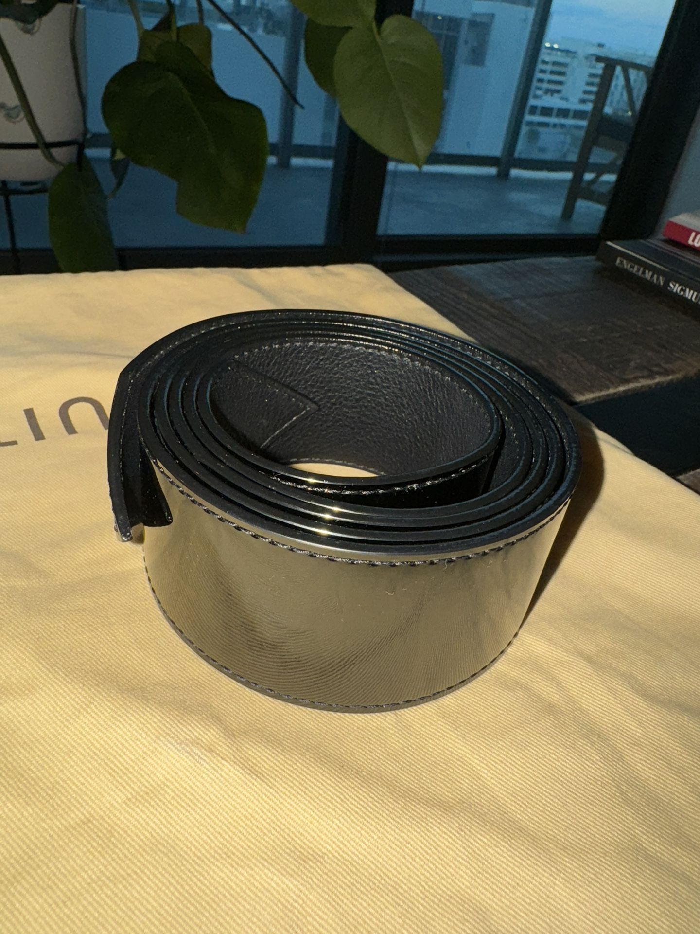 Authentic Louis Vuitton Leather Belt