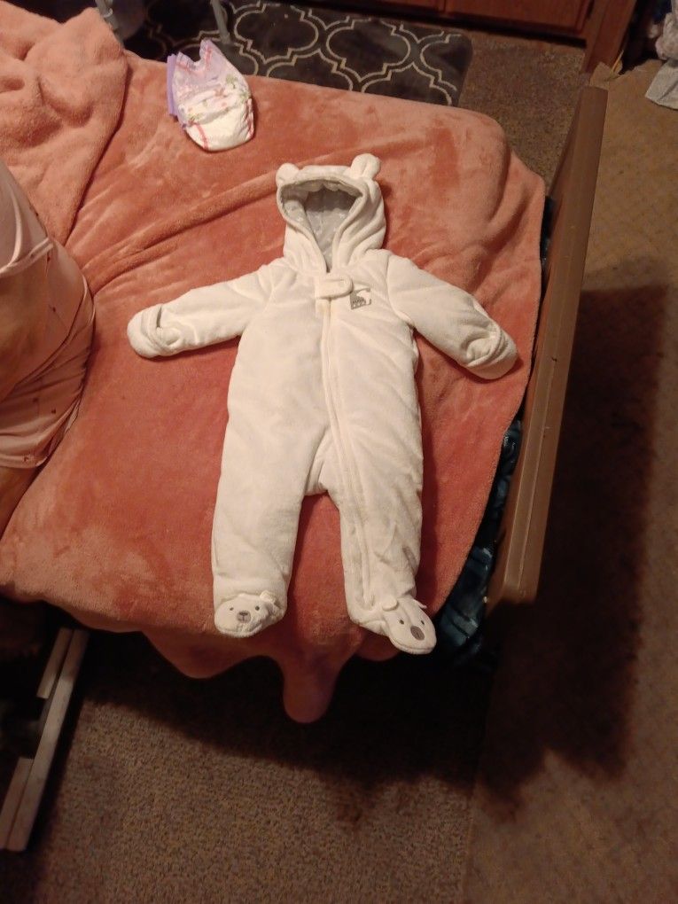 Baby Snowsuit 3 To 6 Months Old