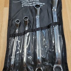 Husky 4 Piece Double Box Wrench Set