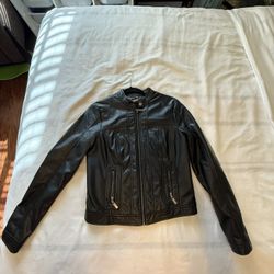 Leather Black Jacket