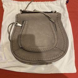 Rebecca Minkoff Suede Crossbody Saddle Bag