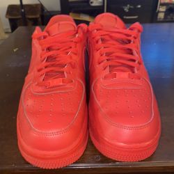 Nike Red Air Forces [Size 12.5]