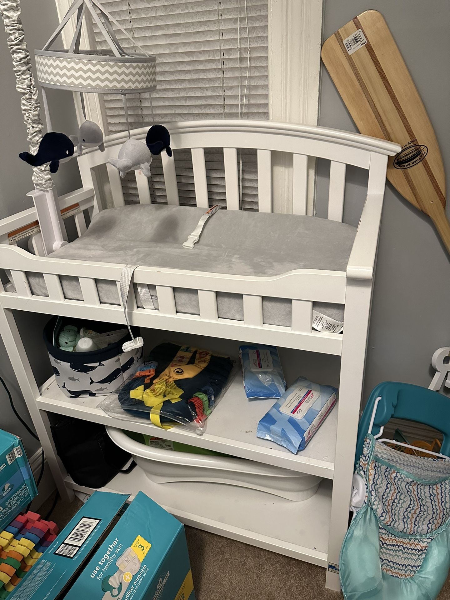 Changing Table with pad