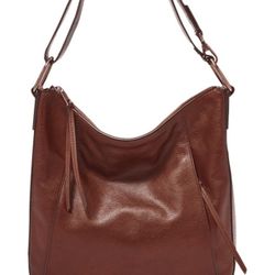 Fossil Talia Hobo Leather Brown Bag