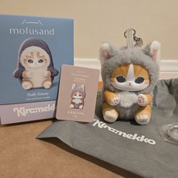 Mofusand fluffy kittens collectible plush