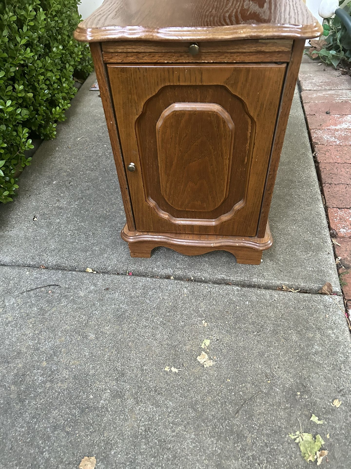 Versatile Wood End Table Or Nightstand