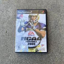 Retro Video Game NCAA Football 2005