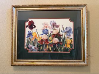 Flower picture frame