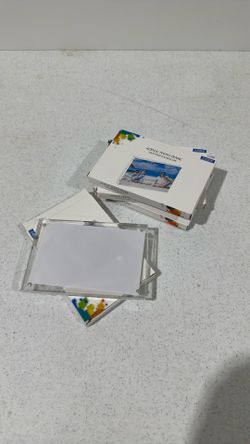 4"x6" acrylic frame set of four