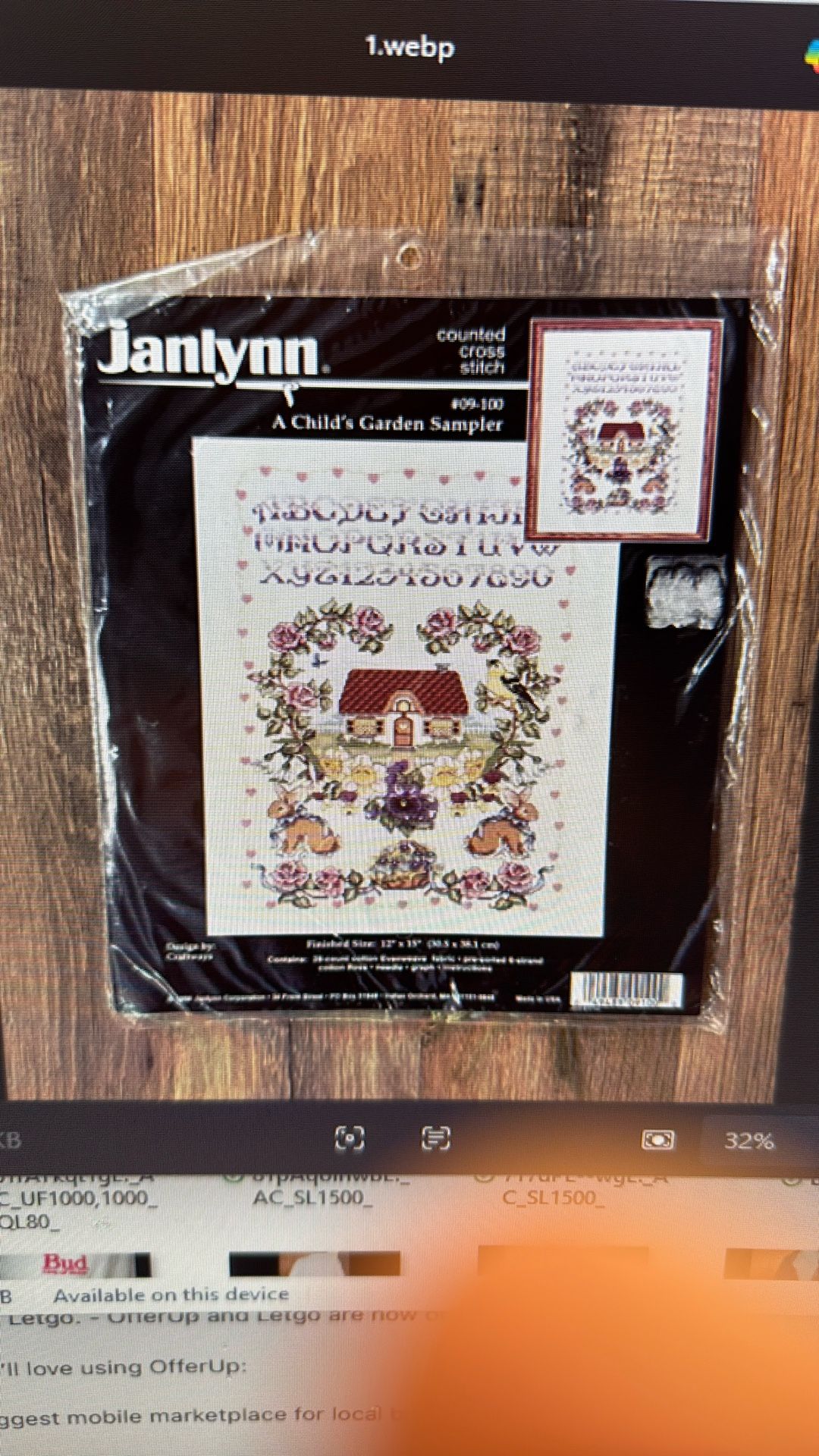 Janlynn Cross Stitch Kit