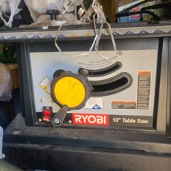 Table Saw Ryobi