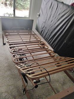 Twin XL adjustable home care hospital 36 inches bed