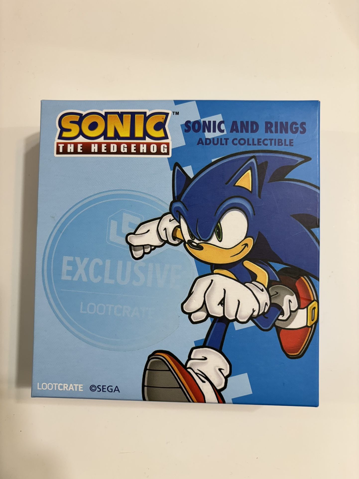 Sonic The Hedgehog Figure, Sonic With Rings