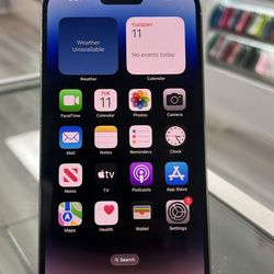 iPhone 14 Pro Max 256Gb *Unlocked* + *With Warranty* + *With Charger*