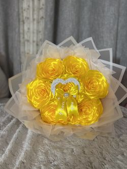 eternal bouquet! ready to go 🌻