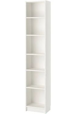 IKEA white Billy bookcases (2)