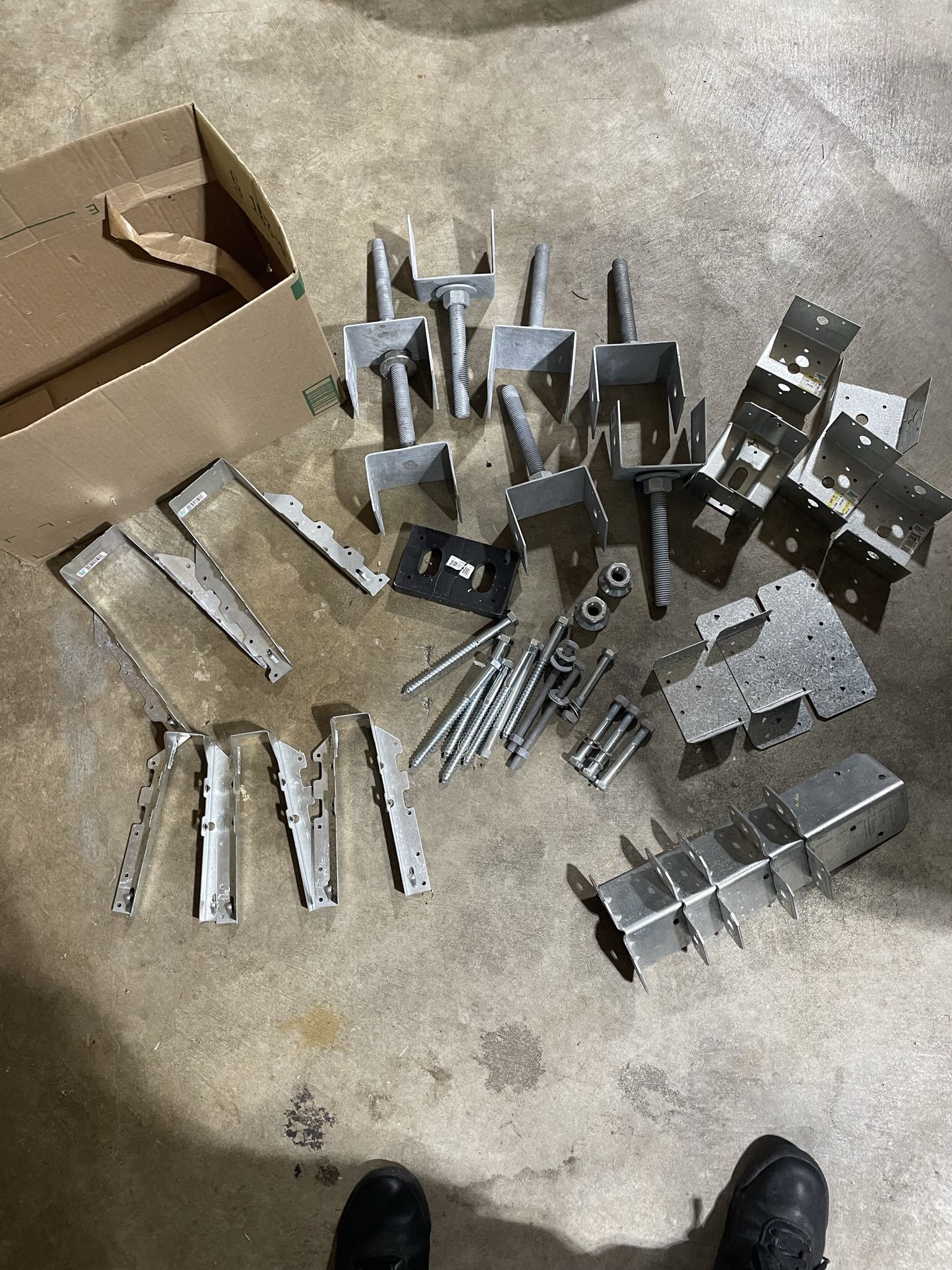 4X4 ADJUSTABLE PIER BLOCK BASE AND OTHER SIMPSON STRONG TIE PRODUCTS!