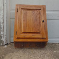 Wooden Medicine Cabinet 