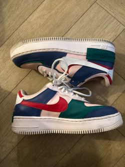 Nike Air Force 1 Shadow - Mystic Navy / Echo Pink -size 9