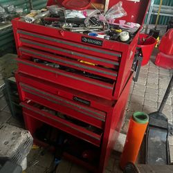 Tool Box With Tools