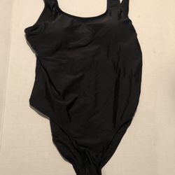 New Solid Black Swimsuit  Retails $49 