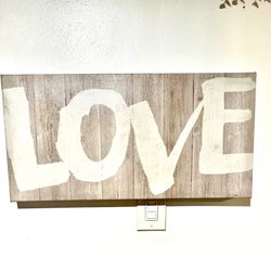 24x12 Love Frame 