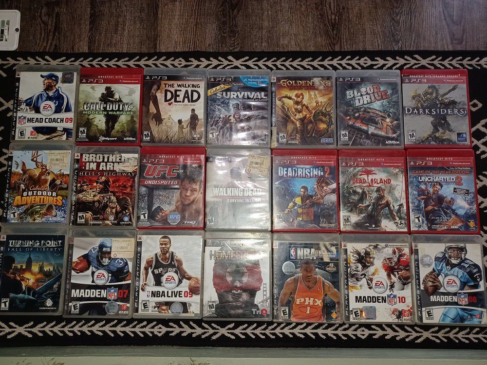 Ps3 Games 5 💵 Each Game