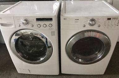 $1800 LG front load stackable set