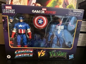 marvel legends gameverse. captain america / venom 2 pack