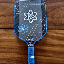 BRAND NEW SEALED Proton Series Four Projector Roadrunner Elongated 15MM Pickleball Paddle Blue