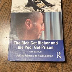 Rich Get Richer And The Poor Get Prison Book