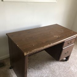 Sturdy Desk. Moving Must Go. Pick up only