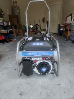 Hart 3600 Watt UL Cert Gas Generator ww/ CO Protection