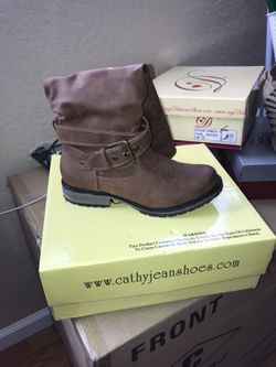 Brown boots