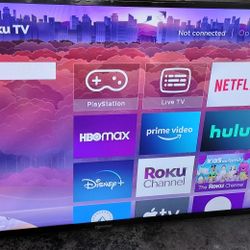 40' In Hisense Roku Tv