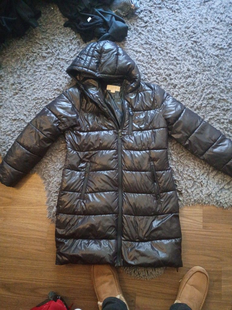 Michael Kors Black Down Jacket