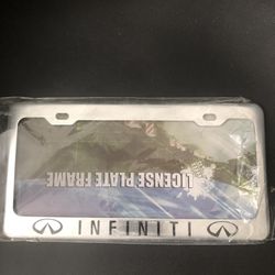 Infiniti License Plate Cover