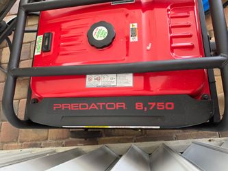 Predator 8750 Generator