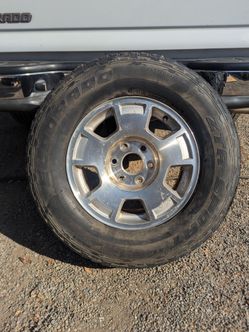 Chevy Stock 17" Spare Rim