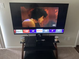 60 INCH SMART TV 250.00 FOR JUST THE TV 300.00 IF WANT THE TV STAND TO MUST COME GET FIRST COME FIRST SERVE