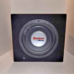 10" inch Boston G1 subwoofer in box Car Audio System Home Stereo Sub Speaker