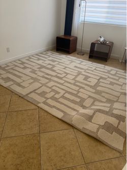 8x10 wool Rug!  Super clean.