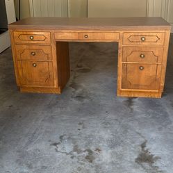 Custom Built Plywood Desk With Laminate Top 25 X 60