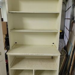 Vintage Shelf With Flowers 
