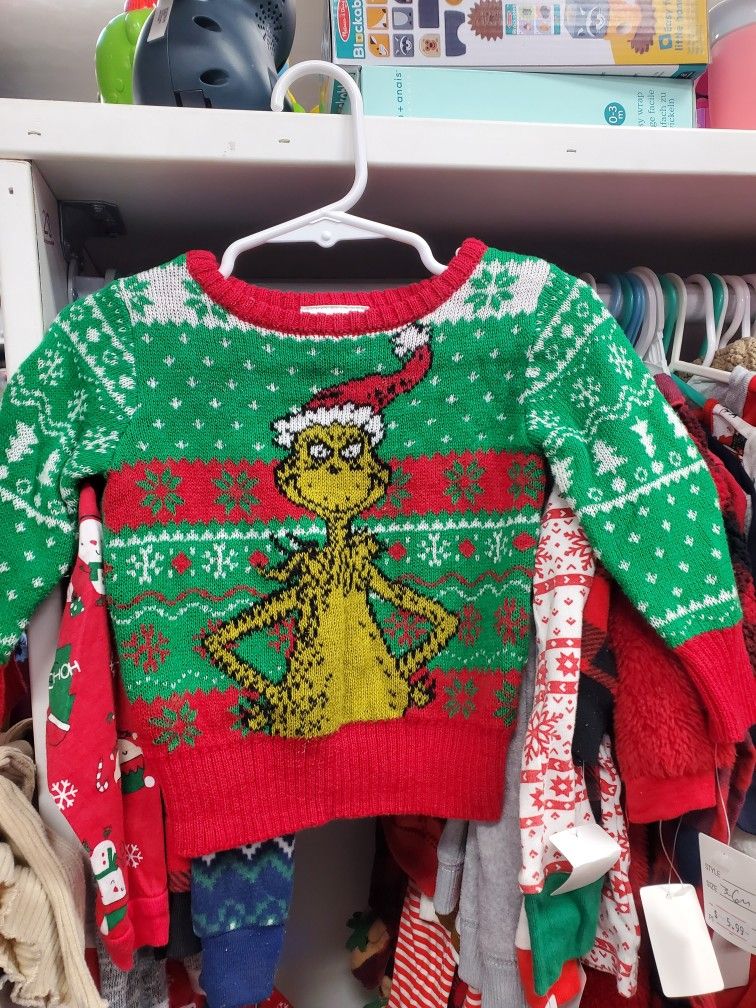 Baby Christmas Sweater Size 3-6m