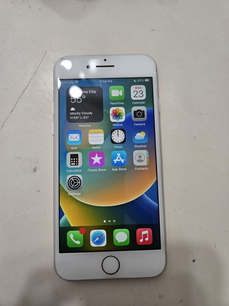 White Iphone 8 64gb Blacklisted Wifi Only
